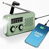 Molteplici opzioni di alimentazione: batteria integrata da 20000 mAh, con una durata ultra lunga. Ha tre modalità di ricarica: ricarica di tipo C, ricarica solare e ricarica manuale. Mantiene la connessione attraverso vari metodi di ricarica, tra cui pannelli solari, cavo USB e funzionamento manuale manuale, che garantisce un funzionamento continuo in ogni situazione.