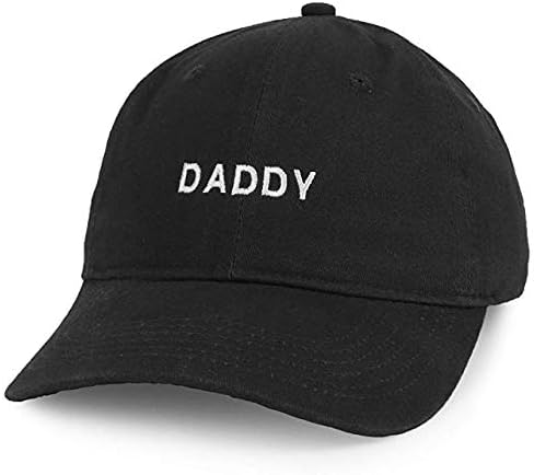 Daddy Dad Hat Script Font Embroidered 