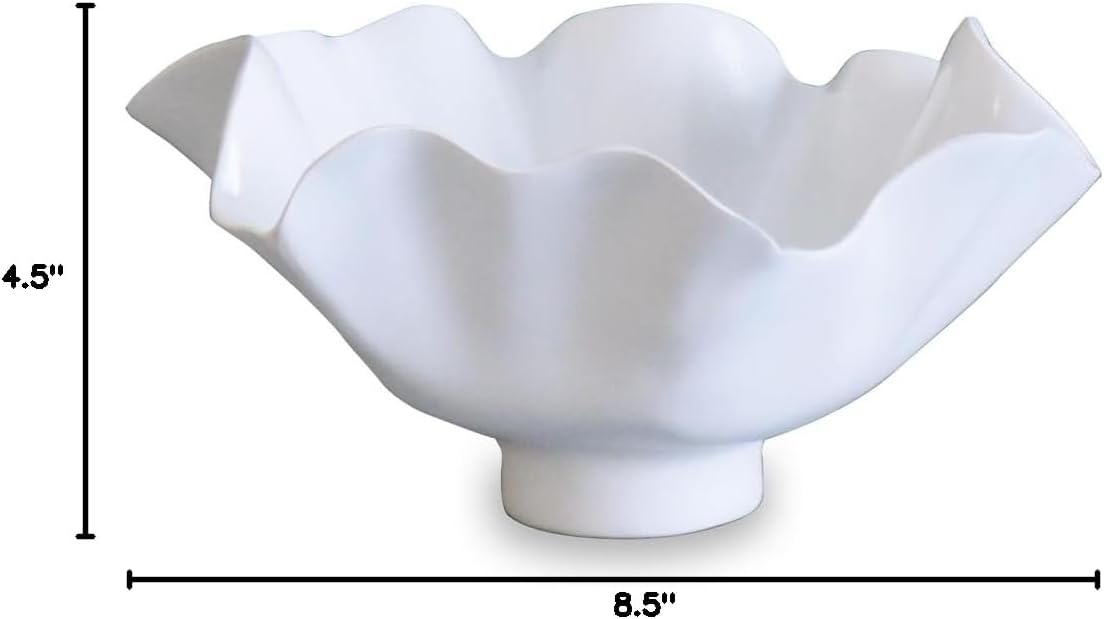 Beatriz Ball VIDA Bloom Small Deep Melamine Bowl (White)
