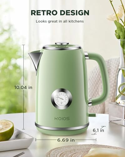 Fast Boiling Electric Kettle - 1.8L with Temperature Gauge - Image 3