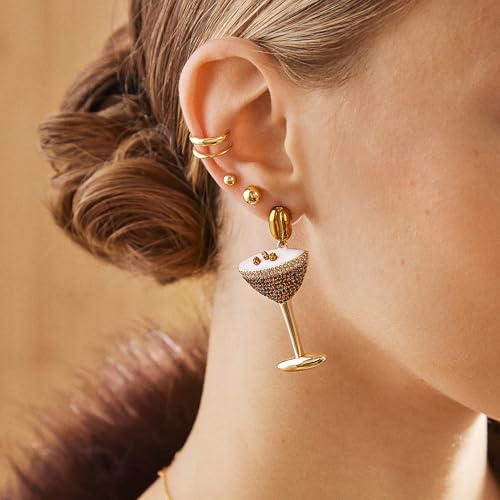 Food & Drink-Themed Statement Earrings, Novelty Earrings for Women, Costume Jewelry2