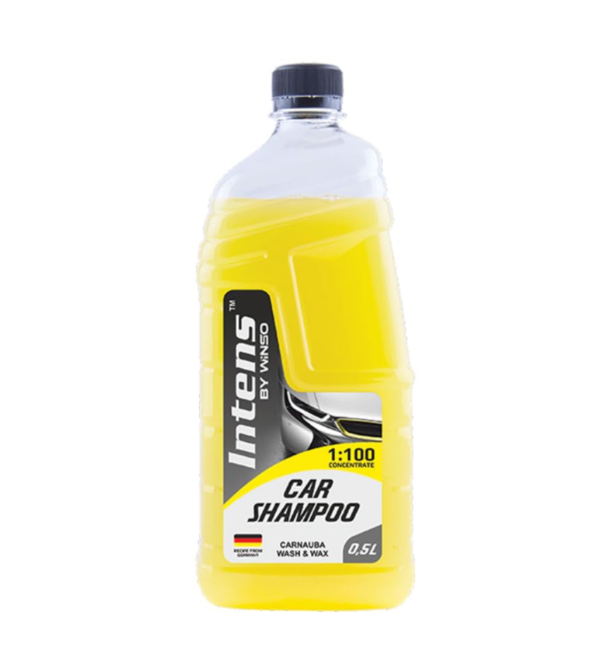 Winso Car Wash intense Ultra Shampoo Wax, 500 ML