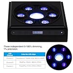 Aquarium Light - 60Watts Reef Light for Coral Sunrise Sunset Moonlight Fish Tank Light with Screen Timer for Marine AquariumSaltwater Aquarium Tanks Corals - Image 2