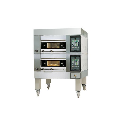 1T-2 Double Deck Artisan Stone Single Pan Electric Deck Oven