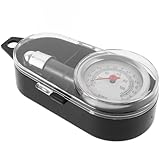 Ipetboom Tragbares Reifendruckmessgerät 0 100 Psi Präziser Auto Reifendruckprüfer mit Metallgehäuse Kompakt und Leicht für Fahrzeug Sicherheitskontrolle