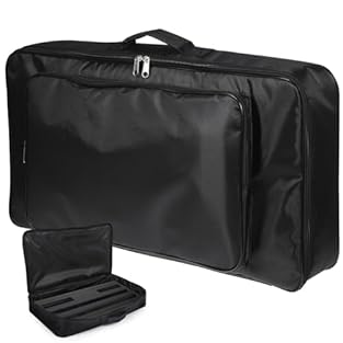 Effect pedal bag:simple and neat appearance,is a good fit for guitar player or keyboard player,guitar effects pedal carry case Effects pedal board case:the handle is comfortable,you can hole it easily and the handle is non-slip,pedal board bag effect...