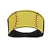 FY Baseball Headband Softball Headband Elastic workout headband (Softball yellow)