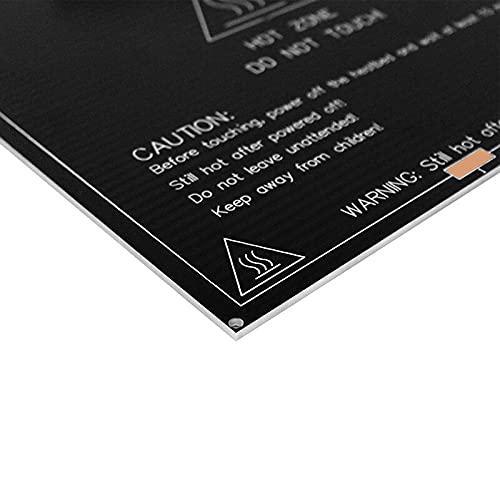 Lysee 3D Printer Parts & Accessories - MK3 Heatbed Heat Bed 214x214x3mm Print Plate Aluminum PCB Heater for 3D Printer