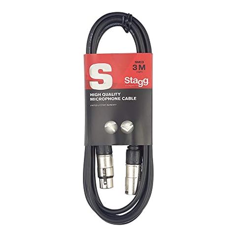 Stagg 3M XLR to XLR Audio Cable Cover