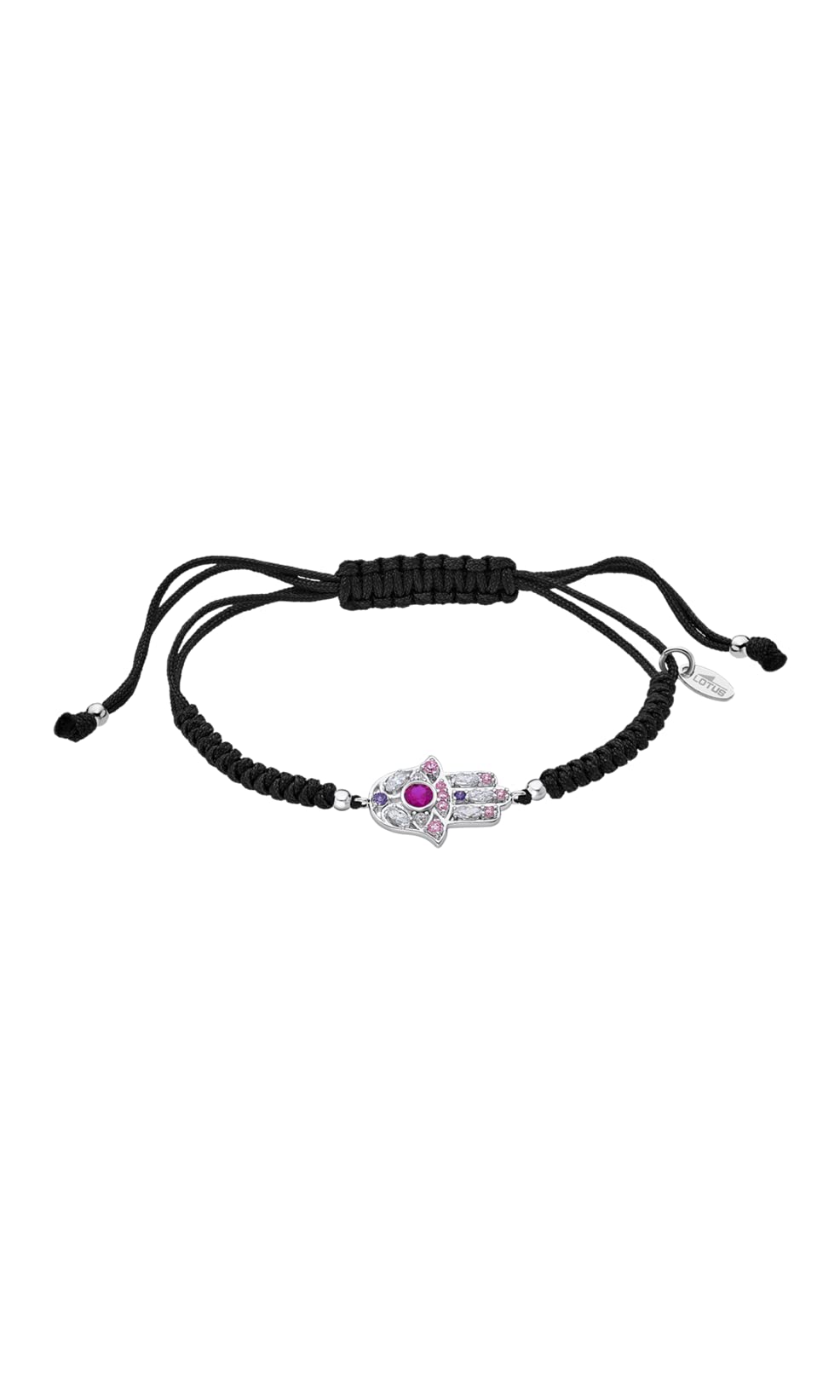LOTUS SILVER Pulsera Plata Mujer De Primera Ley 925 Ml Mano De Fátima - Pulseras De La Suerte Y Amuleto De Protección - Acabado Refinado - LP1989- 2/2 - Regalo De Cumpleaños Y