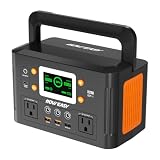 HOWEASY Portable Power Station,260W(500W peak) Solar Generator with PD 65W