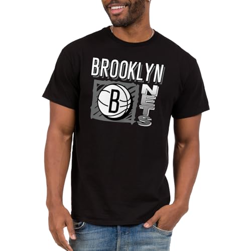 Camiseta NBA Junk Food de manga corta para adulto con diseño de cuello redondo