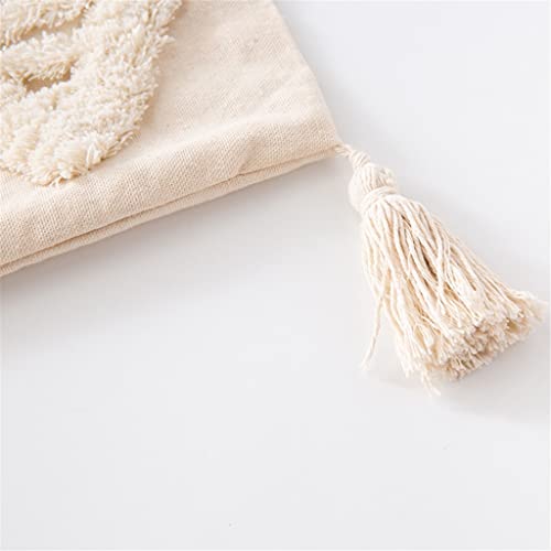Housse de coussin géométrique velours pour raviver un canapé usé