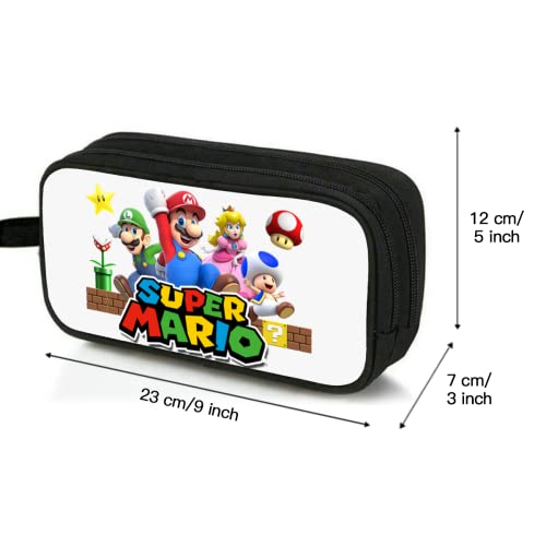 Amazon.co.jp: スーパーマーリオ マリオ チビマリオ ペンケース 大容量