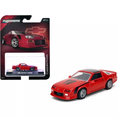 Majorette 1985 Chevy Camaro 1:64 Modelo Die-Cast con Ruedas de Goma miniatura 1