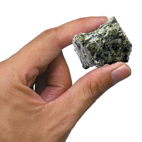 Image of Amazing Gemstone Flower Stone Raw Crystals and Healing Stones, Natural Rocks for Tumbling - DIY Raw Stones and Crystals, 2 Pieces