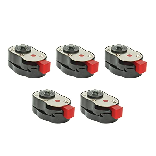 Plaque à dégagement rapide 1/4 robuste pour stabiliser vos accessoires jusqu'à 4 lb