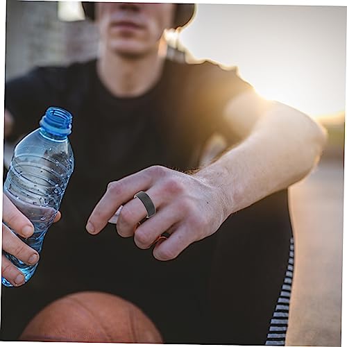 10 anillos de silicona protector para dedos para fitness miniatura 5