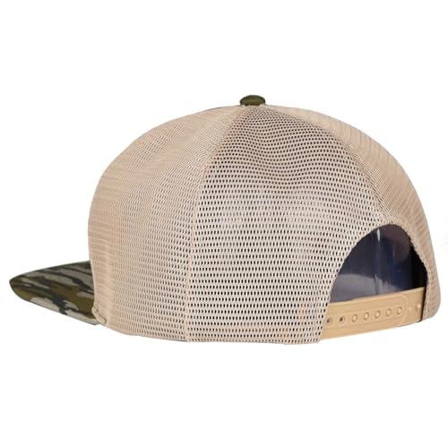 Image of EDTREK Outdoorsman Pro Trucker Breathable Mesh Performance Cap - Flat Brim Snapback Hat