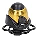 Tnfeeon Mountain Bell, Rubber Strap Kids Adults Horn for Exercise (Gold)