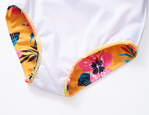 Image of Girls Swimsuits One-Piece Bathing Suits Multicolor Kids Sport Summer Beach Swimwear for 2-10 Years Old