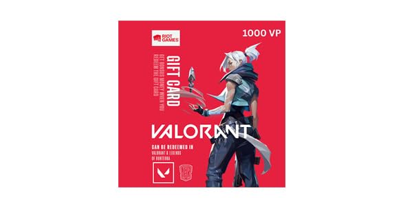 Image of Valorant - 1000 VP@ 970INR (Riot Cash $10) | Additional 5% discount via coupons |E-Gift Card | Instant Delivery |Redeemable across Riot Games |Subject to availability