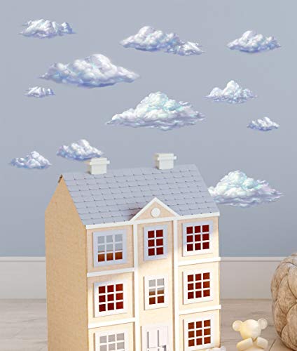 Vinilos Decorativos Nube Cielo Create-A-Mural miniatura 5