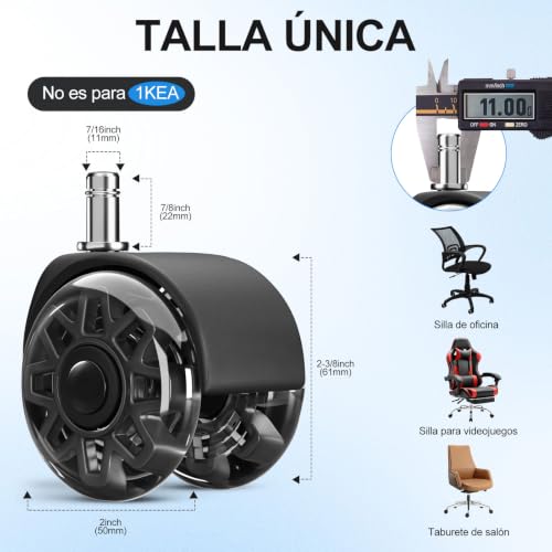 Llantas para escritorio 11 Imagen adicional