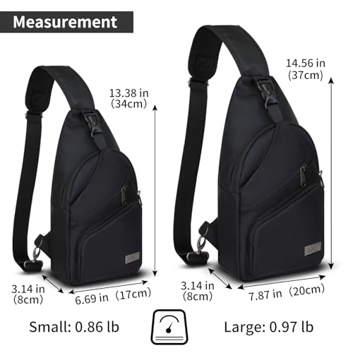 AMJ Sling Bag with Type-C Charging Port