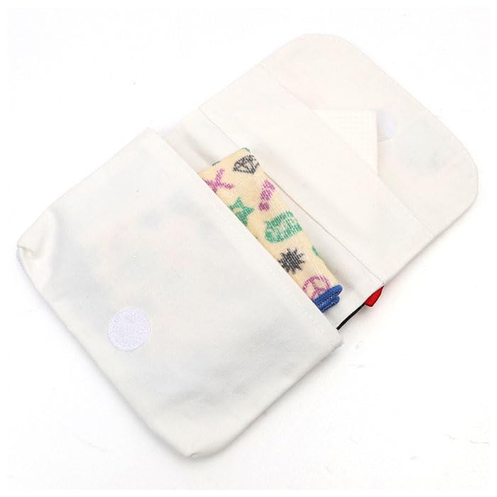 Amazon.co.jp : ツイン キャンバスパンダ クリップ ポケット A 15×12cm 