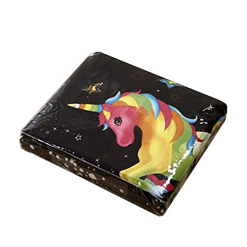 Sdiii 4Pcs Colorful Unicorn Bedding Sheet Sets, Twin Size Galaxy Rainbow Bed Sheets, With 1*Top Flat 1*Fitted Sheet And 2*Pillowcases For Toddler, Kids, Boys, Girls And Teens #TOP4