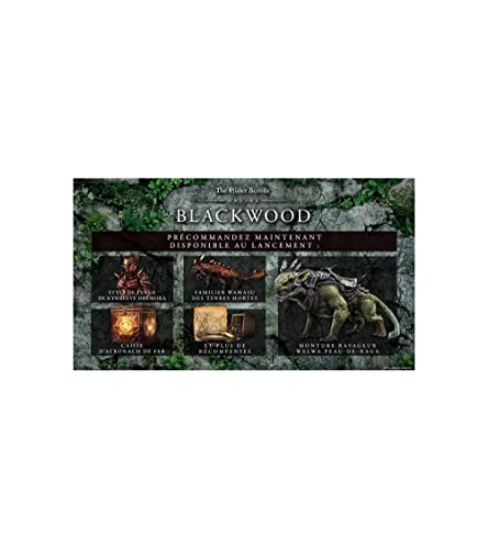 The Elder Scrolls Online Blackwood Xbox One édition saga intégrale Oblivion