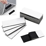 BDDZYBY 24 PCS Rug Grippers for Carpeted Floor, Carpet Stickers to Stop Rugs Moving on Carpet, Suitable for Hardwood, Marble, Laminate & Tile Floors, Reusable Rug Grippers for All Rug Types