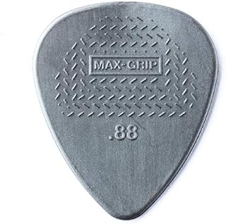 Jim Dunlop 449P.88 Nylon Max Grip Guitar Pick Player Pack (Pack of 12)
