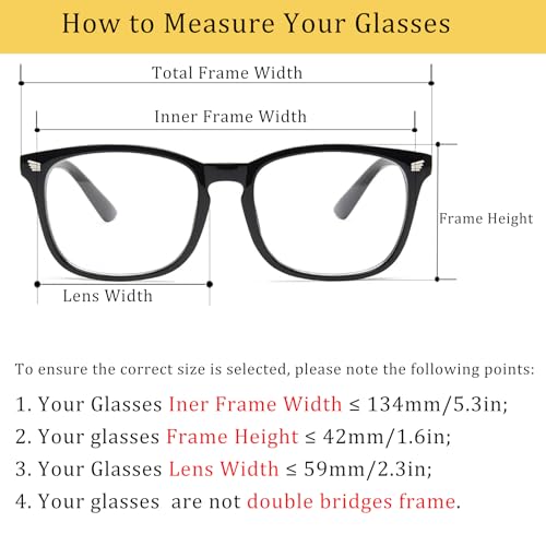 Polarized Clip on Night Driving Glasses Anti-Glare UV 400 Protection Night Vision Glasses Nighttime Glasses for Prescription Glasses (Yellow)3