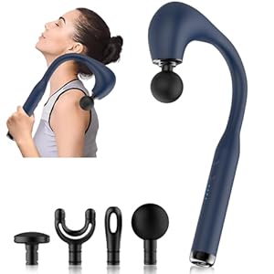 Massage Gun Deep Tissue with Extended Handle Revolutionary U-Shaped Back Massager