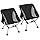 ATEPA Backpacking Chair, Ultralight Folding Portable Small Camping Chairs for Adults Compact Foldable Beach Seat with Anti-Si