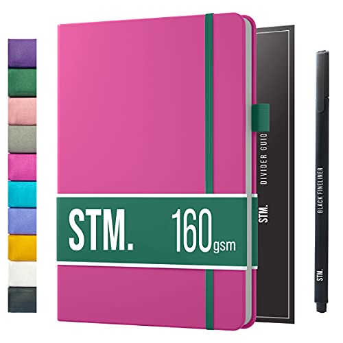 Bullet Dotted Journal Dot Grid Notebook | A5 Daily...