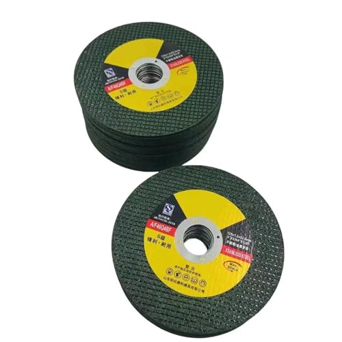 Disque de coupe métal 125mm meuleuse d'angle meule en résine lot de 10pcs