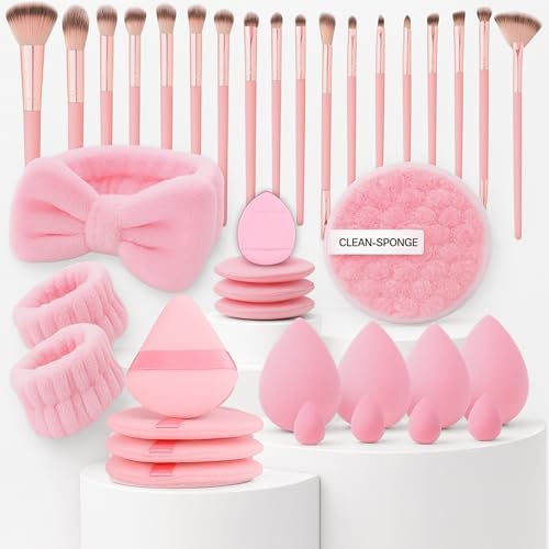 Makeup Brush Set – 40PCS Professional Makeup Brushes Set with Mak...