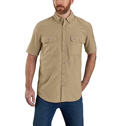 Carhartt Force Short-Sleeve Dark Khaki