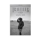 DTSJNS Chris Stapleton Traveller Canvas Poster Wall Decorative Art Painting Living Room Bedroom Decoration Gift Unframe-style12x18inch(30x45cm)