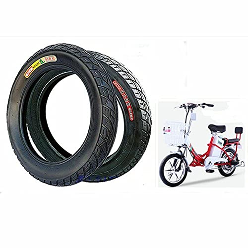 Hulkwheels 14 X 2.125 16 X 2.125 Electric Bicycle Tires Bike Folging Tire E Bike Tire Kids Replacement Bike Tire14/16 Inch Bicycle Tyres (14 X 2.125) #TOP5