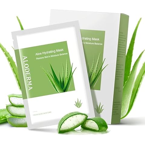 Aloderma Hydrating Facial Sheet Masks Cover