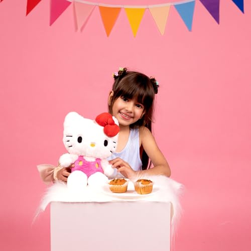 Image of Mirada Official Sanrio Hello Kitty Soft Toy - 20cm | White Plush Stuffed Character for Kids & Girls | Licensed Super Soft Cuddly Toy | Perfect Birthday for Hello Kitty Fans
