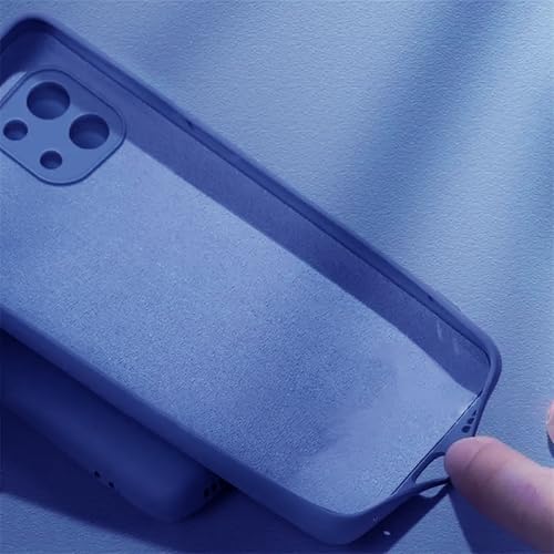 Image of FIRST MART Matte Silicone Back Cover for OnePlus Nord 5 - Blue