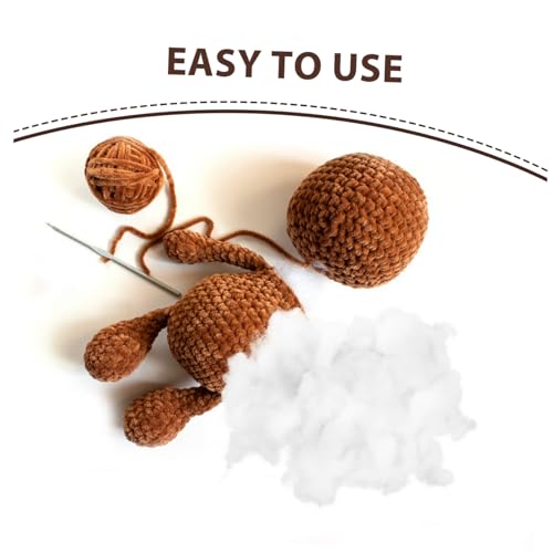 Gadpiparty Cotton Filling for Stuffed Animals Soft Pillows Vacuum Packed White Cotton Stuffing for Crafts DIY Projects Moisture Absorbent Durable Batting for Home Decor - Thumbnail 3