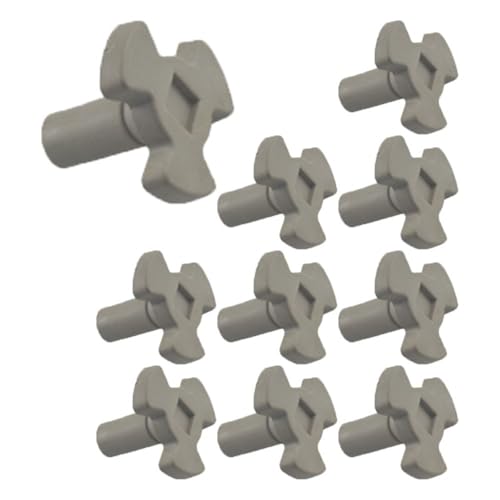MLWSKKING 10 Microondas Cristal Turton Estructura Y Estructura Metal Accesorios Microondas