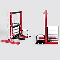 Offenes Gaming-Computergehäuse, DIY Computer-Motherboard-Gehäuse-Rack mit Griff und PCI-Kartensteckplatz Übertaktungstestplattform für ATX/M-ATX/ITX(rot)