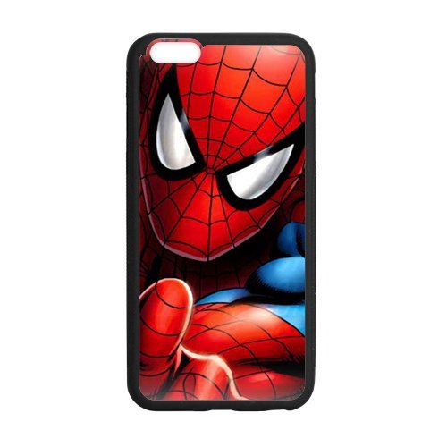 Spider Man, Custom iphone 6 (4.7 inch) Case Cover TPU Rubber for iphone 6
